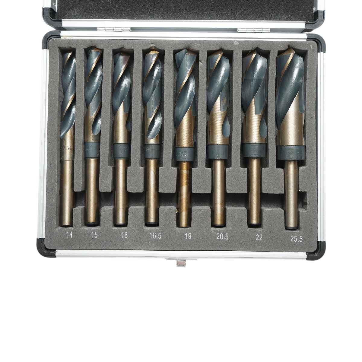 Trusa 8 burghie mari HSS pentru metal Breckner Germany